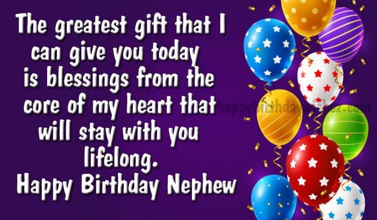 Happy Birthday Nephew, Quotes, Wishes, Images