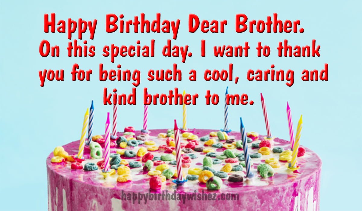 Happy Birthday Brother Images With Wishes & Messages