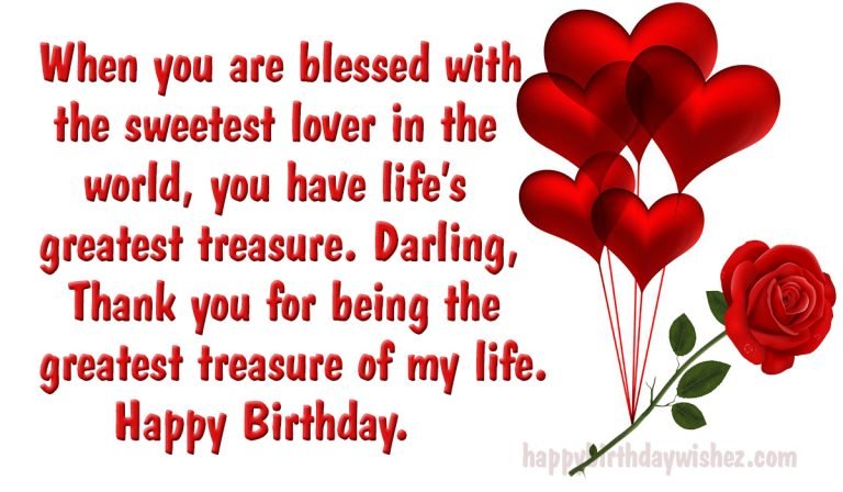 Happy Birthday Love Wishes, Quotes & Messages With Images