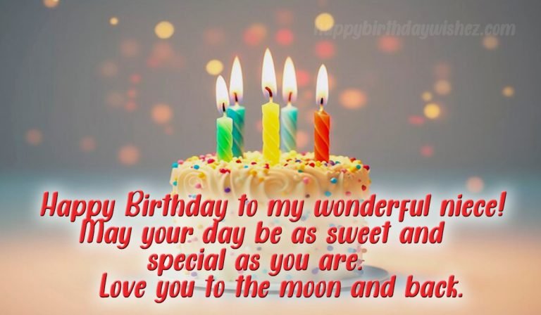 birthday greetings for niece image
